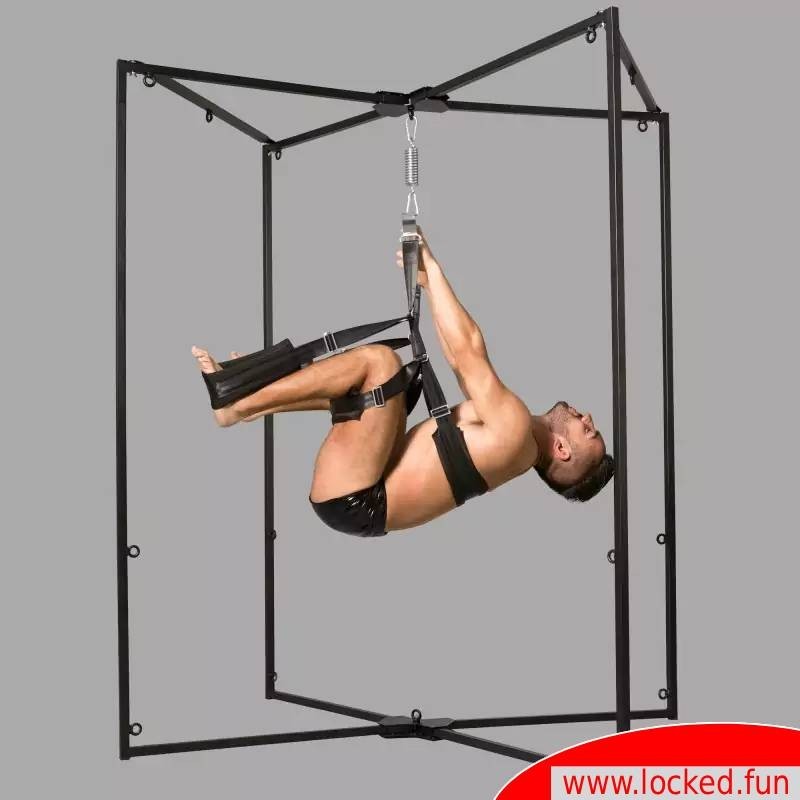 Structure noire en métal pour sling Structure noire en métal pour sling