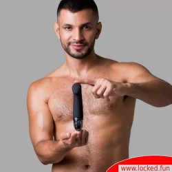 Mystim Vibrator Right on Ron avec E-stim
