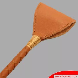 Cravache marron du Dr. Sado