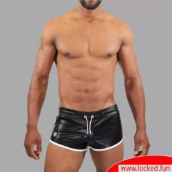 Short en cuir Pilot de TOF Paris