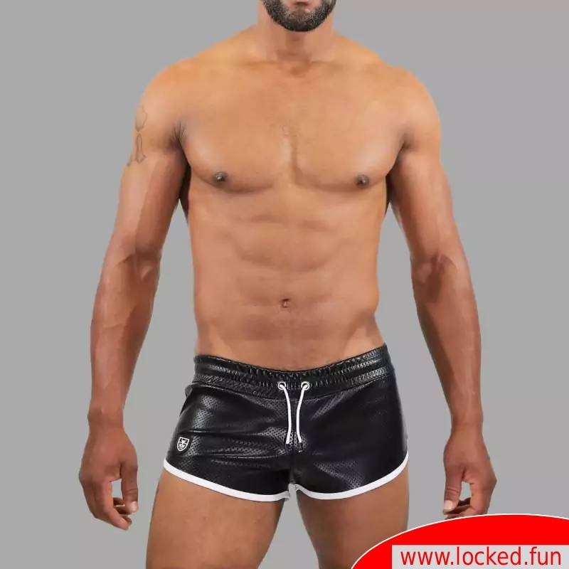 Short en cuir Pilot de TOF Paris