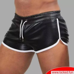 Short en cuir Pilot de TOF Paris