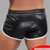Short en cuir Pilot de TOF Paris