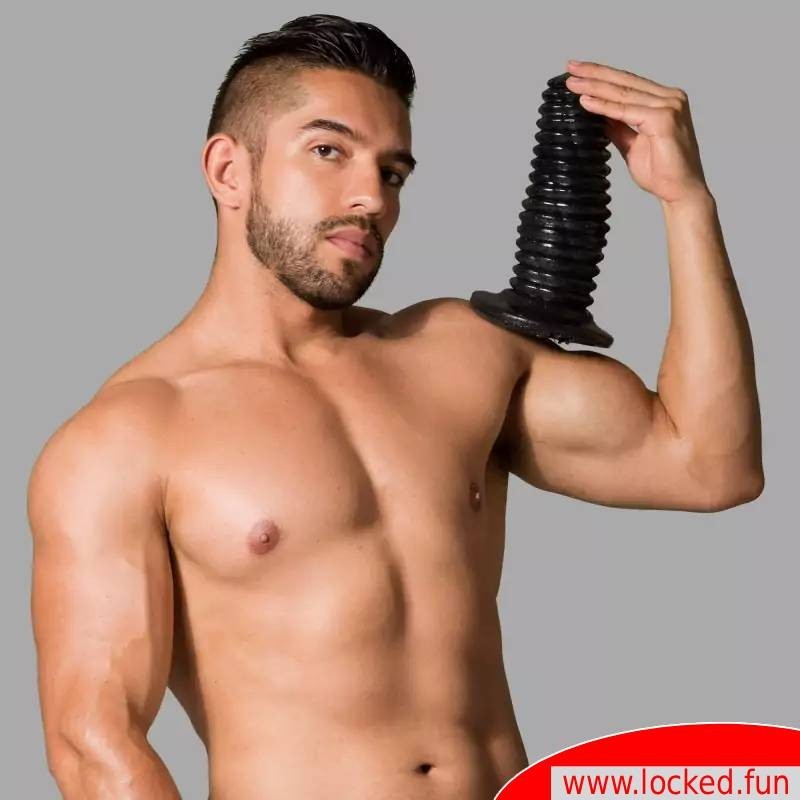 Gode Hunglock FLUFFY 22 x 8.5 cm