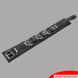 Collier BDSM en cuir de veau