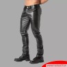 Pantalon en cuir slim-fit de TOF Paris Pantalon en cuir slim-fit de TOF Paris