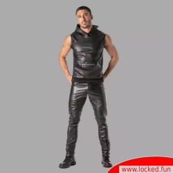 Sweat à capuche zippé sans manches Kinky de TOF Paris