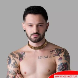 Collier BDSM Spartacus™ - doré