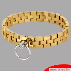 Collier BDSM Spartacus™ - doré