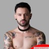 Collier BDSM Spartacus™ - noir mat Collier BDSM Spartacus™ - noir mat