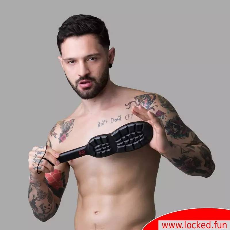 Paddle de spanking en bois - HURTME