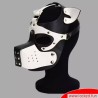 Playful Pup Hood - noir blanc