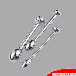 Set Plug pour pénis en acier inox - Hardcore Stallion