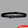 Ceinture de bondage en cuir de veau - noir Ceinture de bondage en cuir de veau - noir