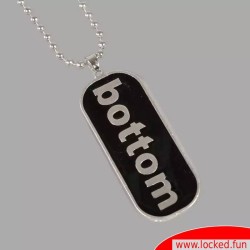 Chaîne BOTTOM à pendentif