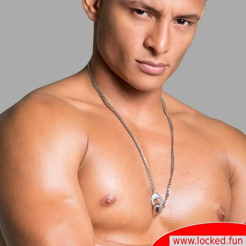 Chaîne de cou à menottes Chaîne de cou à menottes