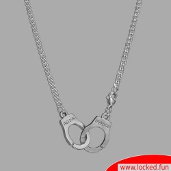 Chaîne de cou à menottes