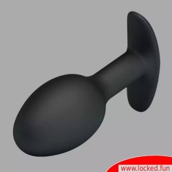 HOLLY FUCK -Plug anal avec une boule en acier