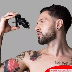 Ceinture de chasteté NoPacha Black Centurion