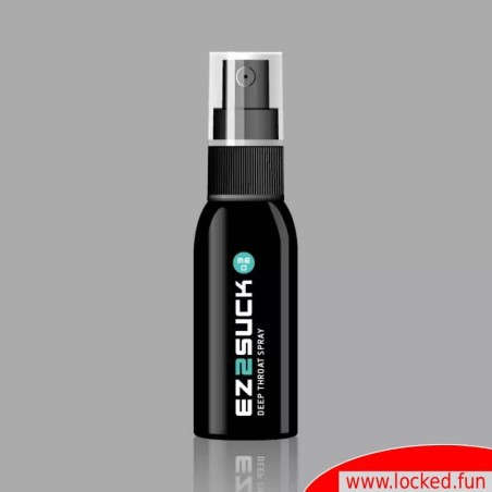 Spray Deepthroat EZ2SUCK - Avec ce spray, chaque fellation devient un plaisir sans complication