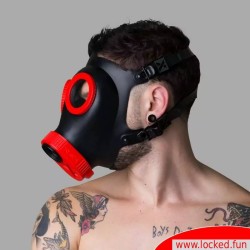 Masque fétiche - rouge MEO-XTRM