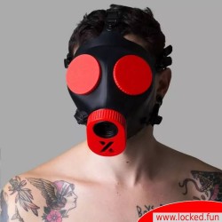 Masque fétiche - rouge MEO-XTRM