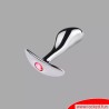 Plug anal luxueux en métal