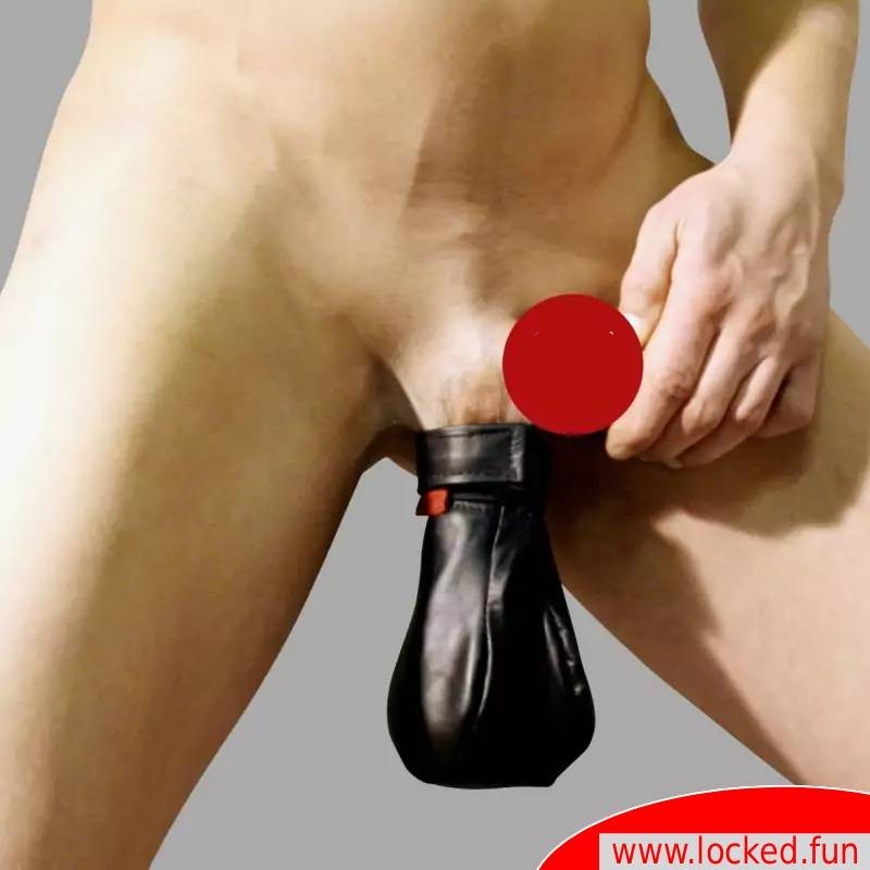 Ballstretcher en cuir avec remplissage en métal