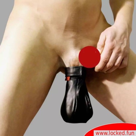 Ballstretcher en cuir avec remplissage en métal