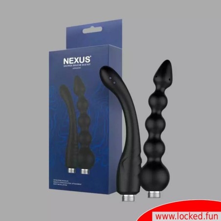 Nexus - Hygiène anale - Set de 2 douches anales