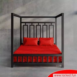 Drap housse imperméable rouge San Francisco
