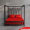 Drap housse imperméable rouge San Francisco Drap housse imperméable rouge San Francisco
