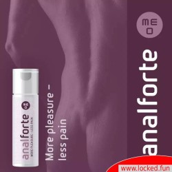 Analforte - Plus de plaisir et moins de douleur - Lubrifiant anal pour un sexe anal détendu