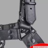 Fetish Gear Harness - noir/noir - Harnais en cuir pour hommes