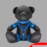 Blue Benny - Ours en peluche BDSM en cuir