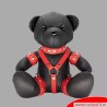 Red Randy - Ours en peluche BDSM en cuir