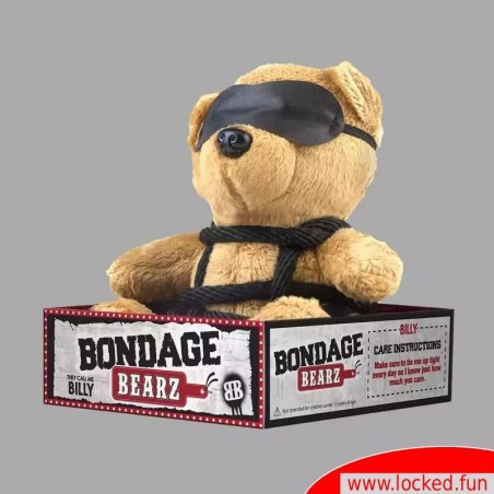 Bound Up Billy – Ours en peluche de bondage
