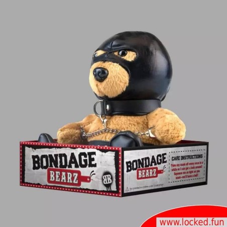 Sal The Slave - Ours en peluche de bondage menotté