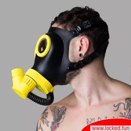 Masque jaune GoldenShower™ MEO-XTRM