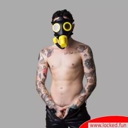 Masque jaune GoldenShower™ MEO-XTRM