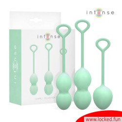 Kit de boules de Kegel Charli Vertes intense