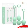 Kit de boules de Kegel Charli Vertes intense