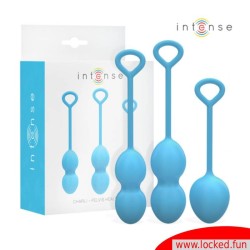 Kit de boules de Kegel Charli Bleues intense