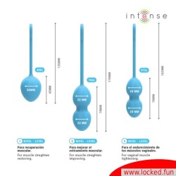 Kit de boules de Kegel Charli Bleues intense