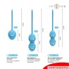 Kit de boules de Kegel Charli Bleues intense