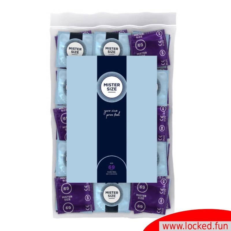Préservatifs 69mm XXXL - MISTER SIZE
