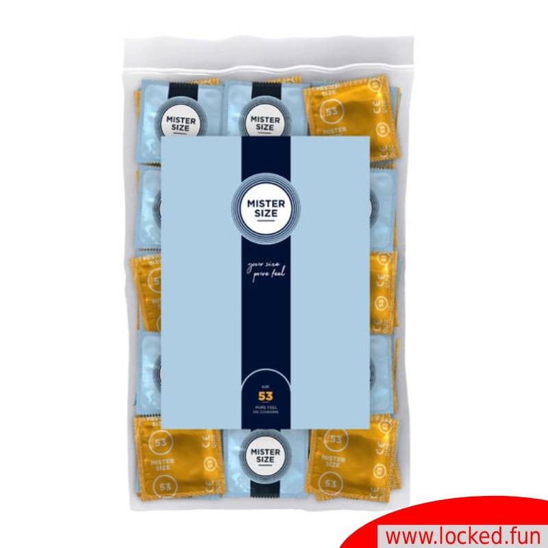 Préservatifs 53mm M - MISTER SIZE
