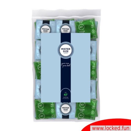 Préservatifs 47mm XS - MISTER SIZE