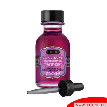 Huile comestible Framboise - Kamasutra