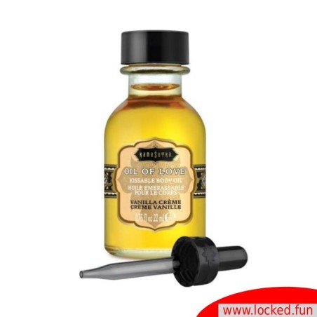 Huile comestible vanille - Kamasutra